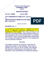 City Assessor of Cebu Vs Asoc de Benevola de Cebu