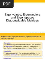 Eigen Values Eigen Vectors