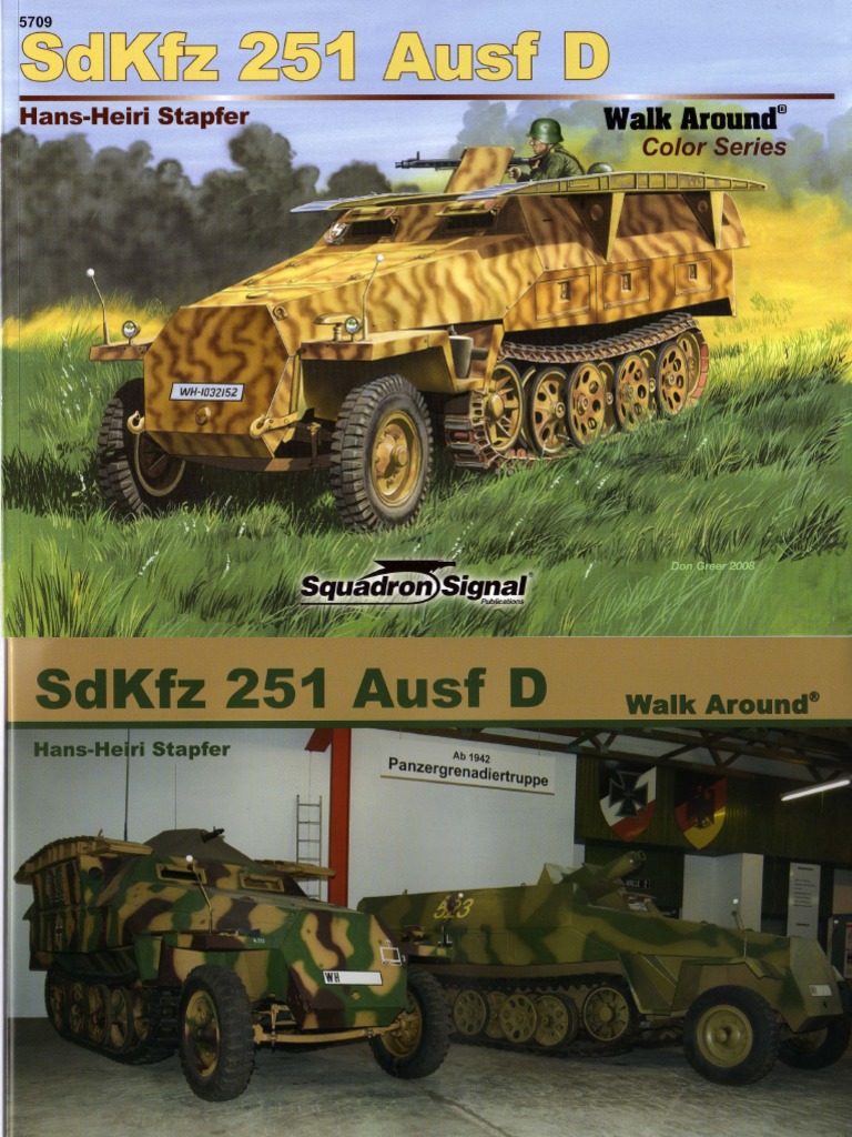SDKFZ 251 Ausf D Color Series 5709 PDF | PDF