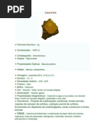 Elementos Nativos Não Metais