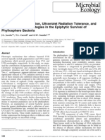 Microbiology Ecology Vol 1 Issue 6