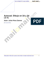 Autocad Dibujo 2d 3d 24 24995