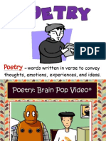 Poetry Terms and Types of Poems