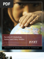 Download 2010-2011 Faculty of Criminology Justice and Policy Studies Viewbook by uoit SN21171609 doc pdf