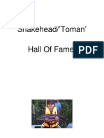 Toman Hall of Fame