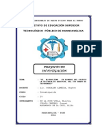 Proyecto de Investigacion (Sobre Al Elcoholismo en Edad Escolar)