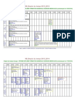 Emploi Du Temps DFGSM2