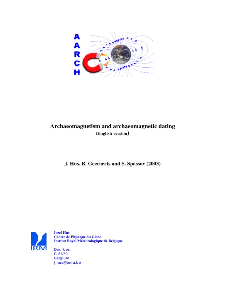 archaeomagnetic dating definition