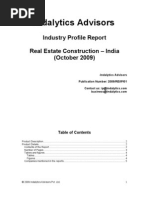 Download Industry Profile - Real Estate Construction Industry - India by Indalytics Advisors SN21172435 doc pdf