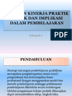 Tahapan Kinerja Praktik Klinik Dan Implikasi Dalam Pembelajaran