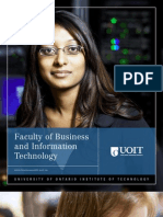 2010-2011 Faculty of Business and Information Technology Viewbook