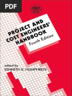 Download PROJECT AND COST ENGINEERS HANDBOOK by Mario Ricardo Urdaneta Parra SN211736844 doc pdf