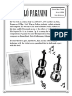 Biography Niccoló Paganini Inglés