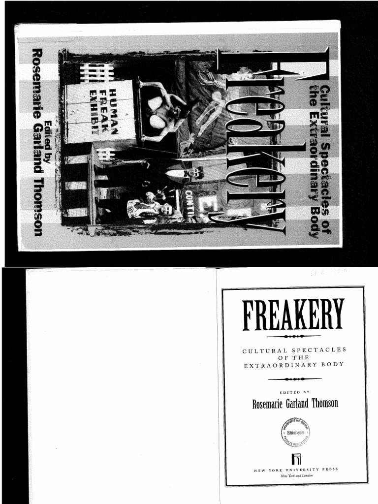 Freakery: Cultural Spectacles of The Extraordinary Body | PDF | Art