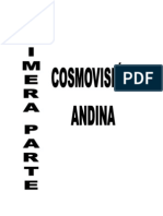 Monografia de Cosmovision Andinda1