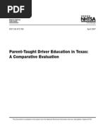 Download Parent-taught Driver Ed Parent-Taught Driver Education in Texas A Comparative Evaluation  by JulyGarza SN211749822 doc pdf