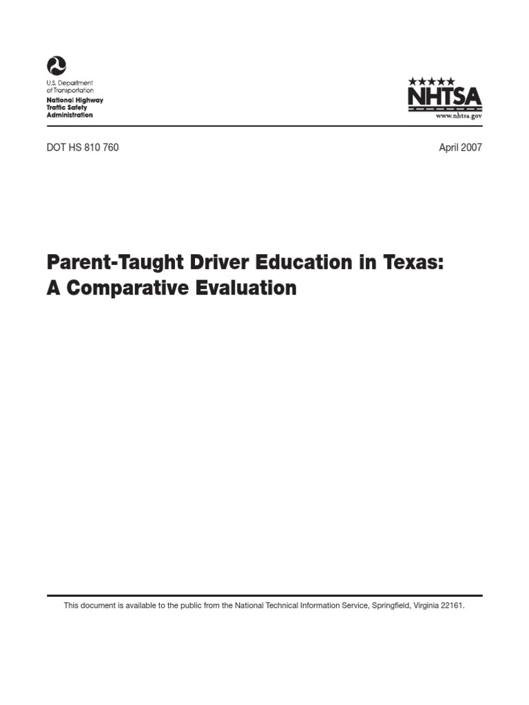 Parenttaught Driver Ed. ParentTaught Driver Education in Texas A