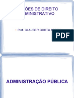 Curso de Direito Administrativo - PM 2012 - 2 Aula - Principios