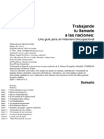 TRABAJANDO TU LLAMADO A LAS MISIONES. Jonatán P. Lewis