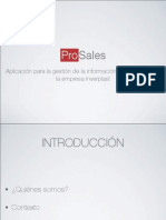 Pro Sales