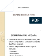 Sejarah Awal Negara