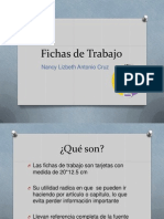 Fichas de Trabajo