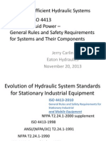 Efficient Hydraulic Systems Review of ISO 4413 Safety Standard