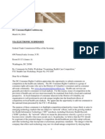 DC ConsumerRightsCoalition Comments For FTC Public Workshop - 3-10-14