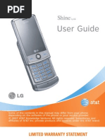 Download LG Shine User Manual by jwyatt4155 SN21177976 doc pdf