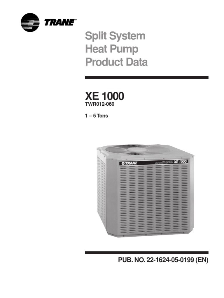 Trane Heat Pump XE1000