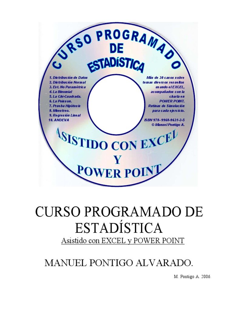 maccho Curso Programado de Estadistica Ivf | PDF | Análisis
