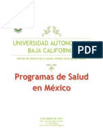 Programas de Salud en Mexico