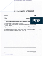 2013-Percubaan Sains Upsr+Skema (Pahang) PDF