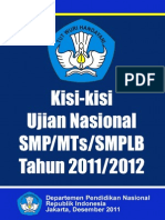 [Www.banksoal.web.Id] Kisi-Kisi Ujian Nasional SMP MTS SMPLB 2012