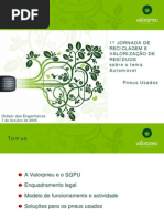 16 - 1.ª JORNADA DE RECICLAGEM E VALORIZAÇÃO DE RESÍDUOS (Automovel) - Valorpneu