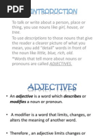 Adjective