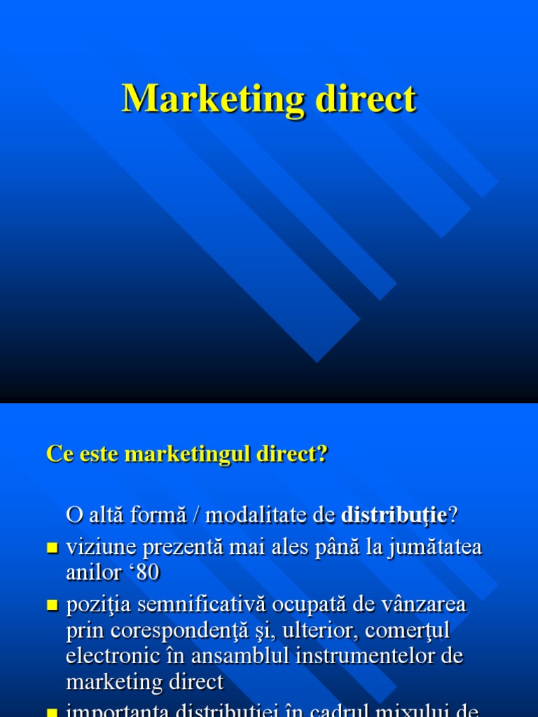 Marketing Direct | PDF