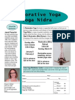 Restorative Yoga Yoga Nidra: Janet Parachin
