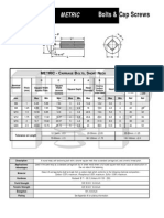 Metric Carriage Shortneck