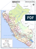Mapa Del Perú Vial