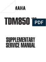 1999 Yamaha TDM850 Service Manual PDF