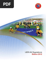 Uefa Kit Regulation 2012