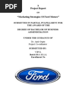 Download Project on Ford Motors by ViPul SN21182483 doc pdf