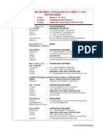 Kohhran Hmeichhe Rorel Inkhawm 2014 Programme