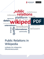Wikipedia PR Leitfaden PDF