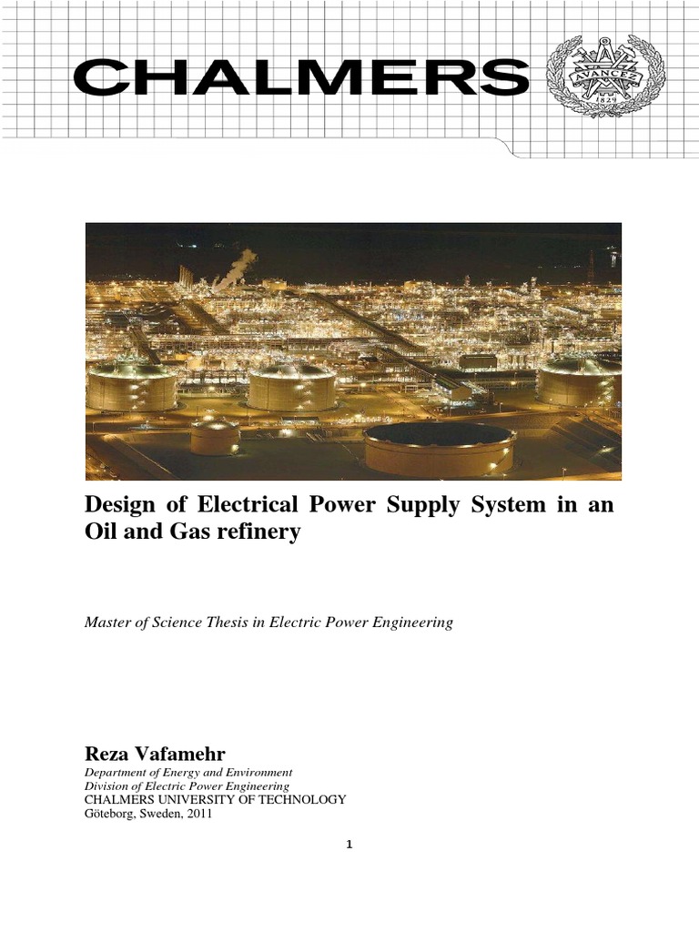 Electrical Power Supply in Refineries | PDF