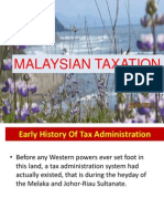 Malaysian Tax System and Administration