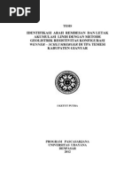 Download Unud-441-399343039-Identifikasi Arah Rembesan Dan Letak Akumulasi Lindi Dengan Metode Geolistrik Resistivitas Ko by Ariyusnanda SN211848534 doc pdf