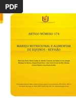 Manejo Nutricional e Alimentar de Equinos