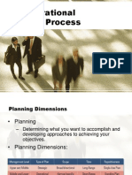 The Operational Planning